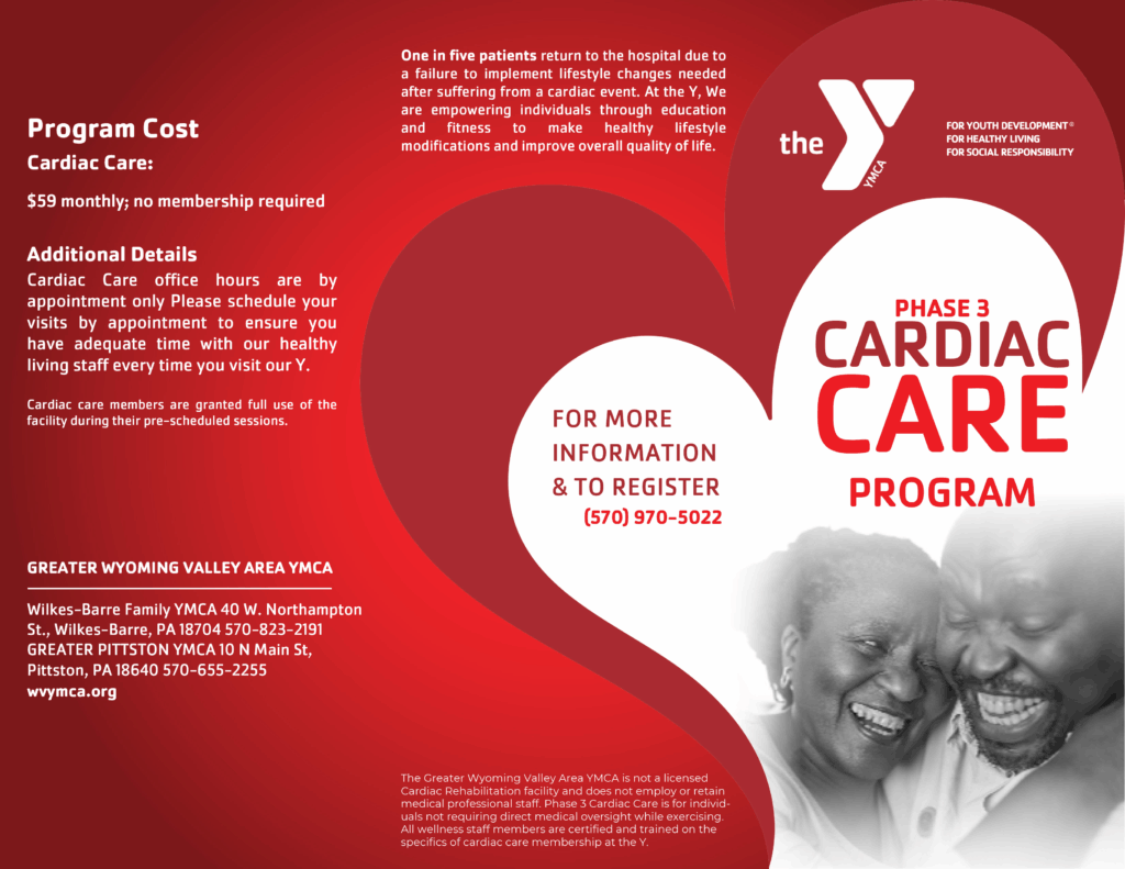Cardiac Care – Greater Wyoming Valley Area YMCA
