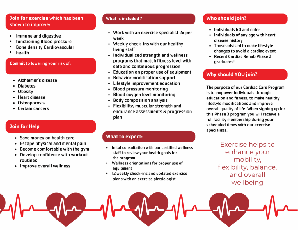 Cardiac Care – Greater Wyoming Valley Area YMCA